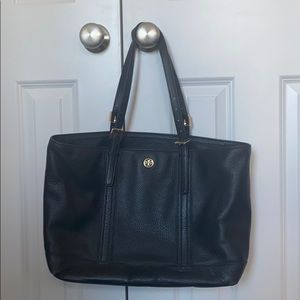 Tory Burch black purse / computer bag